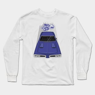 Dodge Coronet Super Bee 1970 - dark blue Long Sleeve T-Shirt